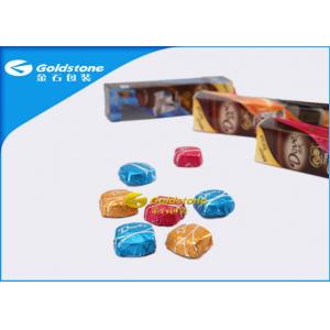 China Colorful Printing Personalized Chocolate Foil Wrappers Coloured Foil For Wrapping Chocolates supplier