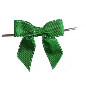 China tied Decorative ribbon bow tie for wedding with grosgrain , tie bow ribbon supplier