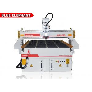 PVC / Alucobond / MDF Cutting Machine , Programmable Wood Carving Machine Stepper System