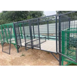 Outdoor Large Galvanized Welded Wire Pet Fence Enclosure House Dog Run Kennel