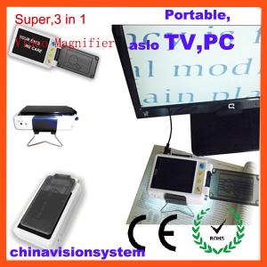 3 in 1 Portable Low Vision Electronic Magnifier 