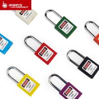 China High Security Safety Lockout Padlocks Customized Logo Steel Shackle Material on sale