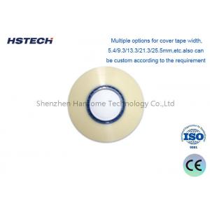 SMD Component Counter Cover Tape: Transparent Hot Sealing PET Material