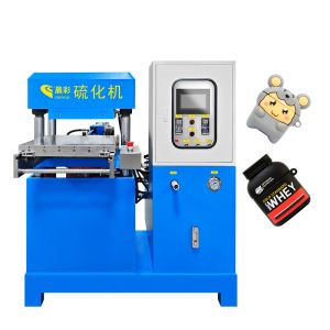 China Presse de vulcanisation automatique en caoutchouc avec plaque de chauffage de 400*400 mm, pression de travail de 70T et tension d'entrée de 380V/3P/50HZ wholesale