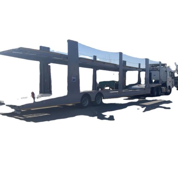 15 Workdays Production Time Semi-Trailer Car Transport Trailer with and Two Layers