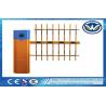 Car Parking Vehicle Barrier Gate 6 second With Three Fence Boom Length 6M