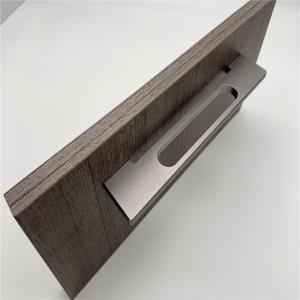 247mm Customized Polished Silver Aluminium Cabinet Handle For Kitchen