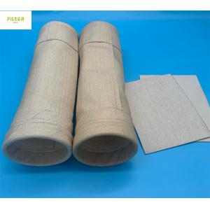 Round Dis Aramid Fiber Needle Felt Nomex Filter Bag 450gsm - 550gsm