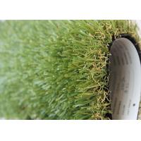 China Abrasive Resistance Residential Indoor Artificial Grass , Decorative Fake Grass on sale