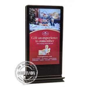 Double Sided Shopping Mall Kiosk Android Nano Film Touch Screen With Face Recognition Camera