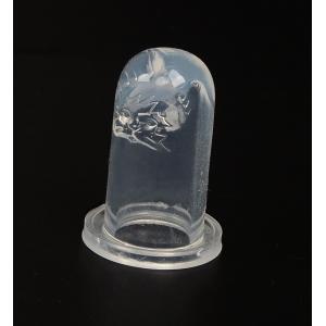 China Transparent Color Lipstick Silicone Mold Cat Head Pattern Silicone Case supplier