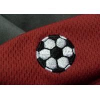 China Tatami Material Clothing Brand Embossed Patch For Soccer Team on sale