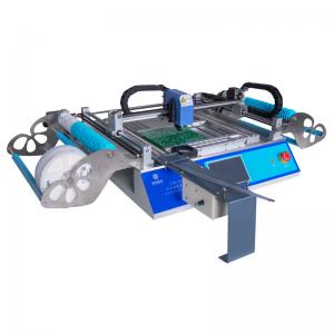 China Charmhigh CHM-T48VB Small Pick And Place Robotic Arm With Vision For PCB Prototype And SMT Assembly supplier