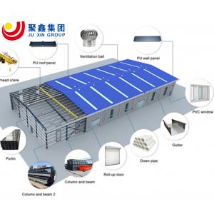 Industry Construction Building Strong Prefabricated Structural Steel Frame Workshop