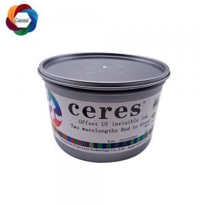 Offset Printing UV Invisible Ink Plastic Paper Ceres Solvent Based Ink