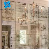 China Custom Mirror Glass Sheet 3mm - 8mm,Large Antique Wall Mirror For Hotel on sale