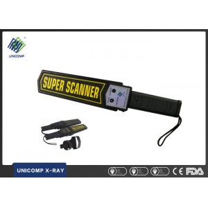 China Super Scanner Hand Held Metal Detector 22KHz Frequency UNX3003B1 For Hotel Metro supplier