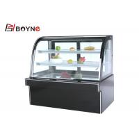 China Fan Cooling R134A Refrigerated Pastry Display Case with Marble Base on sale