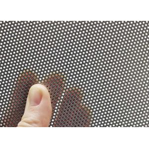 Micro Hole Perforated Metal Made by CNC Punching Machine High Speed, Fine Precision and Small Holes
