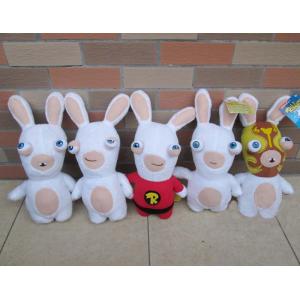 China Lovely Rayman Raving Rabbids Cartoon Plush Toys White Cute Custom supplier