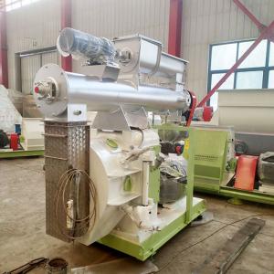 CE 2-8mm 22KW Feed Pelleting Machine Dia 250mm Hen Feed Making Machine