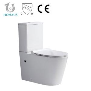 European Watermark Comfort Height Rimless Toilet Sanitary Ware WC No Stains