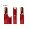 Rechargeable Mini Painless Face Hair Remover Gold Plated Lipstick Shaped