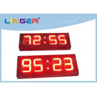 China Large Display Digital Countdown Timer , Railway Station Electronic Countdown Clock on sale