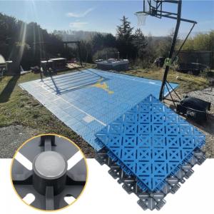 Well Permeable Modular Outdoor Sports Tiles Basketball Court Flooring Diy Sports Courts