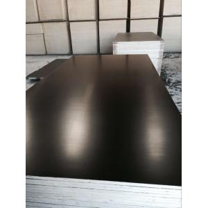 One time / Two time hot press 18mm brown/black/ film faced plywood from China Shandong Big Factory