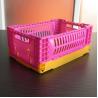 China Dairy Uesful Stackable Collapsible Storage Crates Loading 6kg wholesale