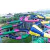 China Adults / Kids Fun Space Bowl Water Slide 16m Height 1 Year Warranty wholesale