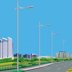 China 8m Conical Or Octagonal Steel Street Light Pole Customized To Lighting Solutions supplier