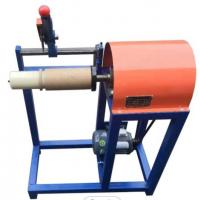 China 700*300mm Manual Paper Core Cutting Machine 220V Adjustable Rotary Blade on sale