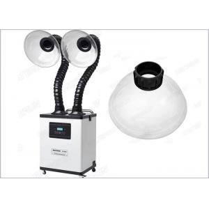 China Easy Move Nail Salon Dust Collector , Beauty Fume Extractor Source Capture Exhaust System Remote Control supplier