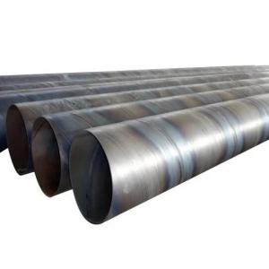 China Oil Gas Anti Corrosion Spiral Ssaw Steel Pipes Water Transportation Round supplier