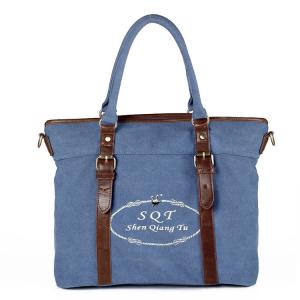 China Shoulder Tote bag carrier Canvas bag Handbag satchel shopper Traveling Shopping Diaper bag supplier