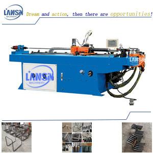 185 Degree CNC Bender Machine On Metalworking Jobs 38*2mm Pipe Bending Equipment