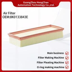 Filter OEM 8K0133843E Cabin Filter Making Machine For Ac Filter Manufacturing