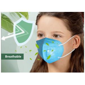 Earloop Disposable 3D Kids Protective Mask / Carbon Filter Face Mask Non Irritating