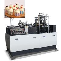 China Double Coated Cake Paper Cup Making Machines 150-350g/M2 One Time Cup Machine on sale