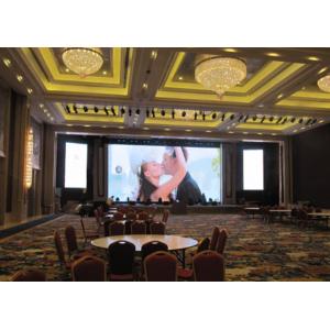 China Indoor Large Led Display Panels , Bright Led Display 1/8 Scan Drive Duty supplier