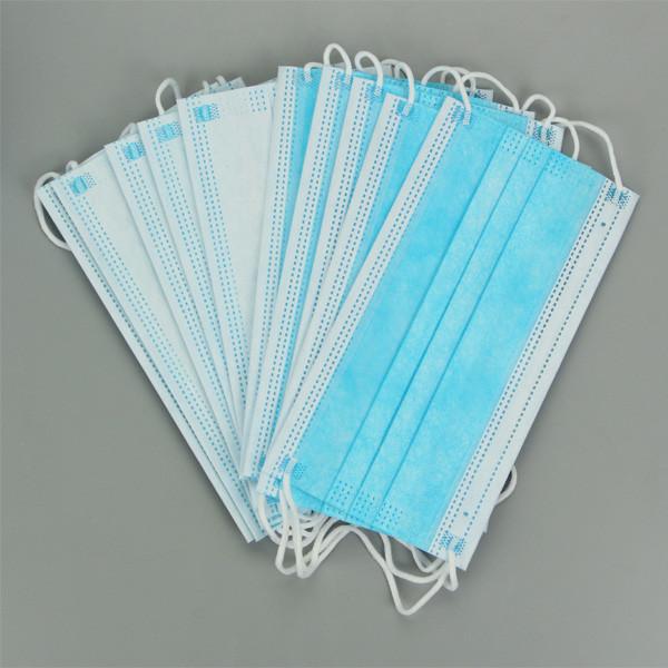 Anti Dust Breathable Mouth Mask / Disposable Face Mask Non Woven Fabric