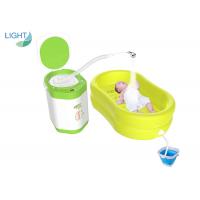 China Non Slip Portable Folding Inflatable Baby Tubs Air Filled Bathtub For Babies on sale