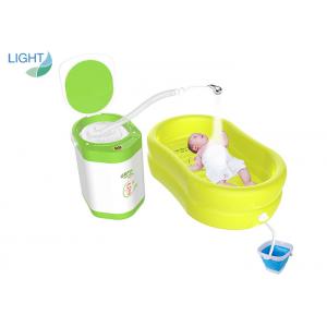 China Non Slip Portable Folding Inflatable Baby Tubs Air Filled Bathtub For Babies supplier
