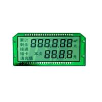 China Radio Customized LCD Screen  Multicolor Backlight For Money Counting Machine on sale