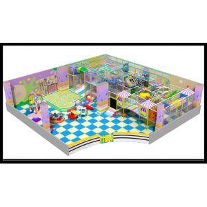 China Colorful Plastic Material Kids Indoor Playground Equipment with Best Quality for Kids Center supplier