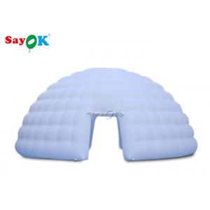 Go Outdoors Air Tent 8m Giant Inflatable Igloo Dome Tent With Air Blower For Exhibitions
