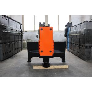 1100 Bpm Hydraulic Hammer Post Driver 2.5 Ton Vibrating Post Driver For Skid Steer