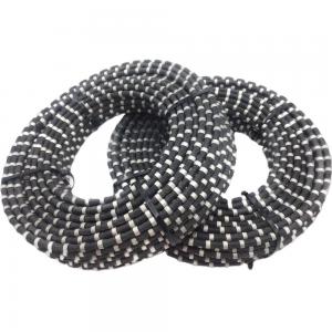 Diamond Wire Rope Saw for Mixed Steel-Concrete Cutting in Quarry Granite Cutting Tools